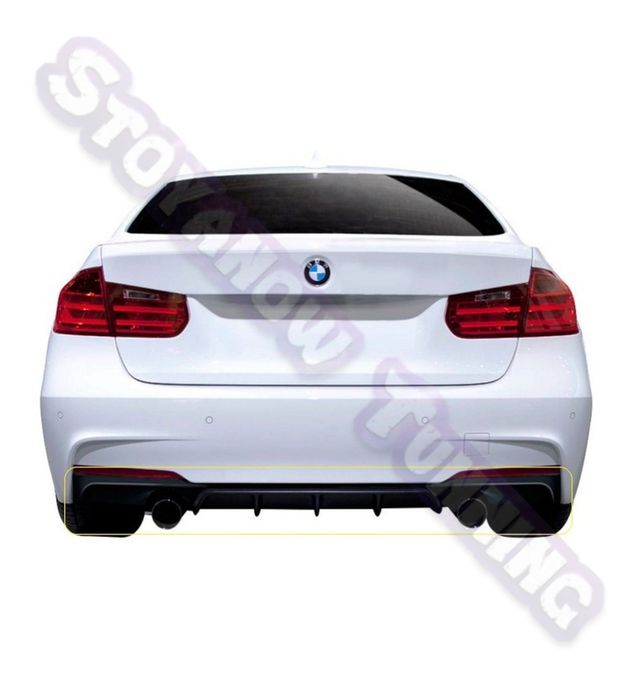 Дифузьор / Добавка за задна броня за БМВ Ф30 Ф31/ BMW F30 F31 Diffuser