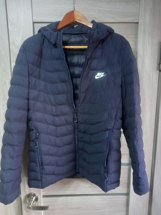 Куртка синяя осенная