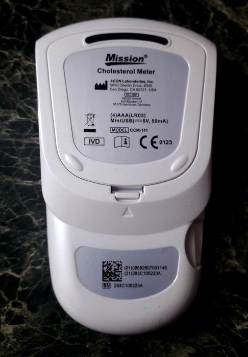 Уред  за измерване на холестерол