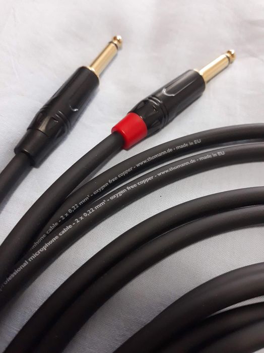 Cablu mono Jack 6,35mm / Balansat 90 grade ( 3m ) ( 5m )