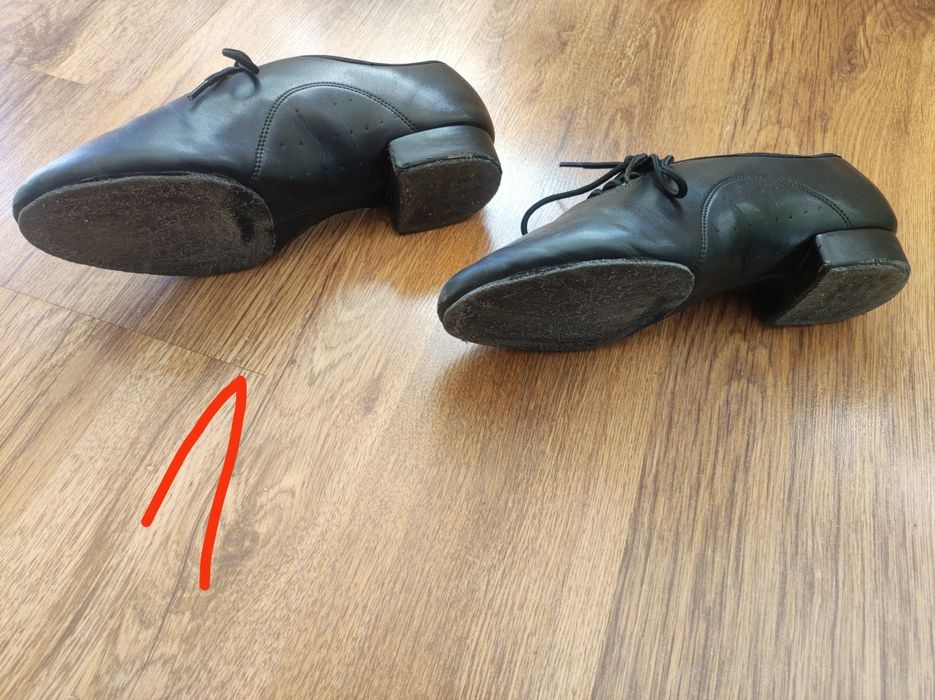 Мъжки обувки за спортни танци