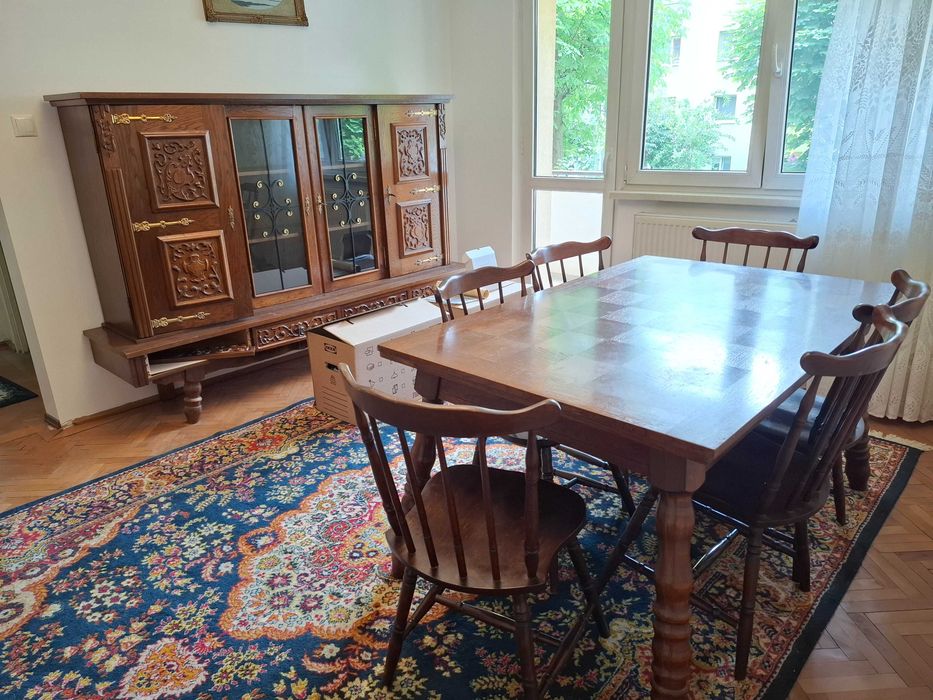 Mobilier rustic din stejar masiv – set complet