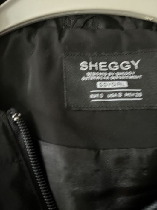 Дамски черен шлифер размер S