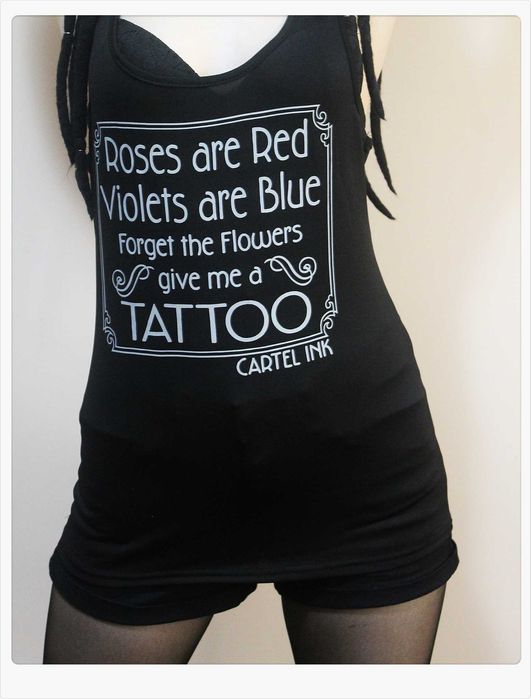 Maieu elastic TATTOO Rock Goth Punk