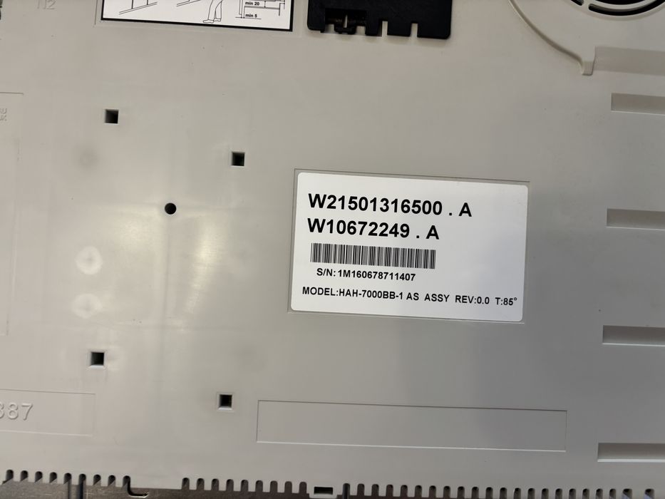 Plită cu inducție Whirlpool SCM 816/BA, 4 zone, stare foarte bună