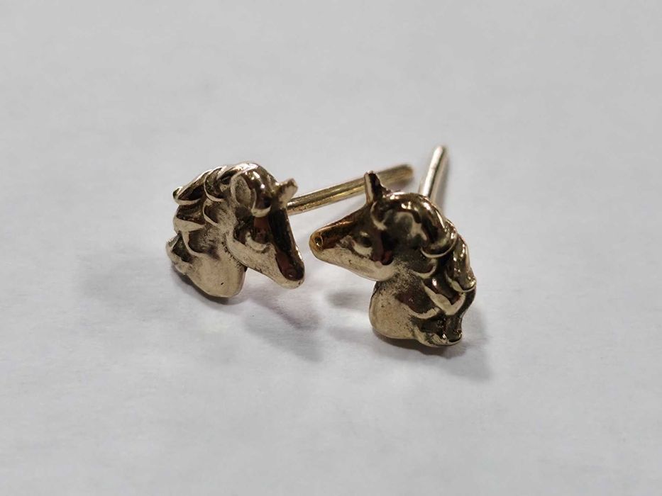 Златни обеци 14К / 1.00 гр.