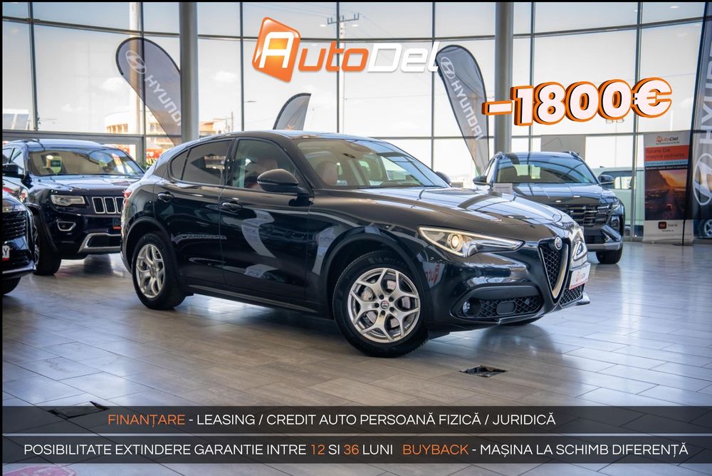 Alfa Romeo Stelvio 2.2 Diesel Automat / Piele rosie / Posibilitate Leasing