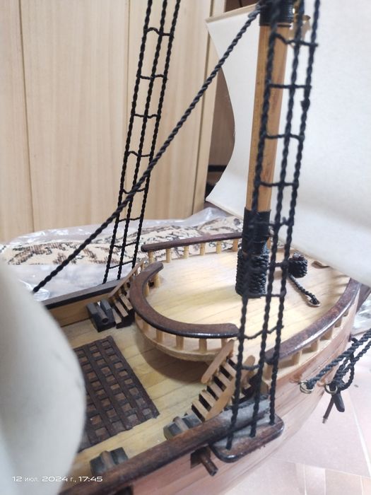 Корабль ручной работы