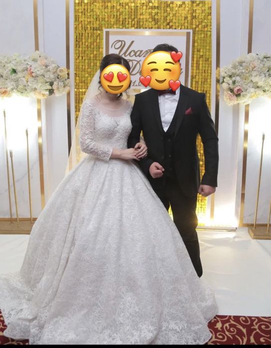 Продам красивое свадебное платье