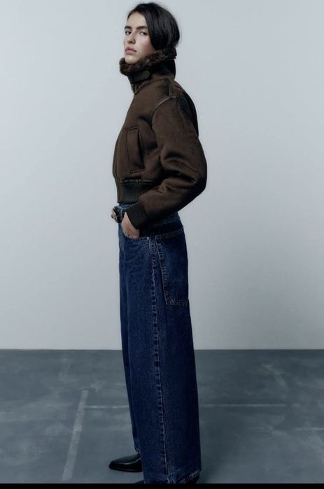 Geaca  cu fermoar Zara