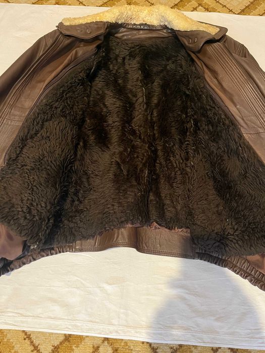 Мъжко кожено яке,телешки бокс