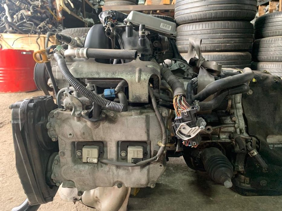 Контрактный двигатель Субару EJ20 объёмом 2.0л