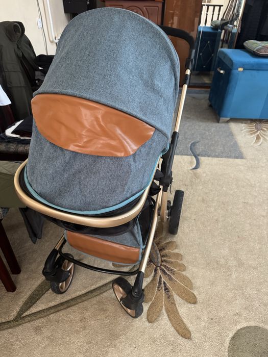 Коляска 2в1, люлька и прогулочная