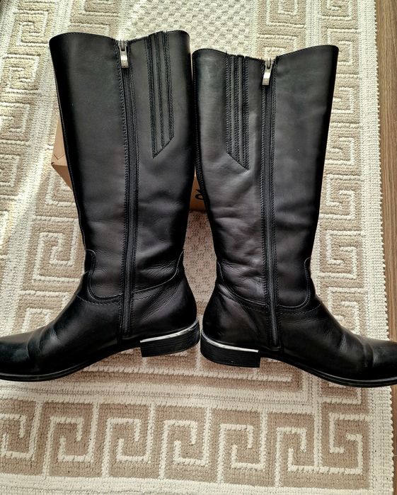 Cizme genunchi piele naturala Lasocki-marimea 38