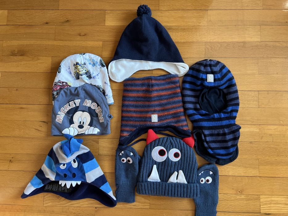 Лот от щапки и ръкавици 50-52 размер