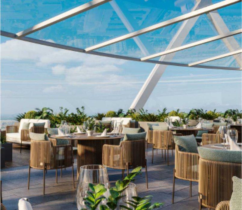 Уникальная квартира в Piramit Tower, этаж 19, с Щикарным видом,угловая