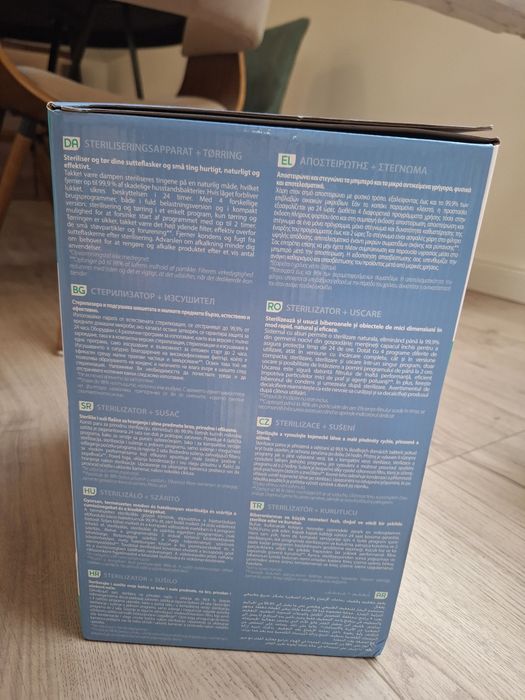 Sterilizator + Uscător Chicco 2 în 1 | Nou, sigilat