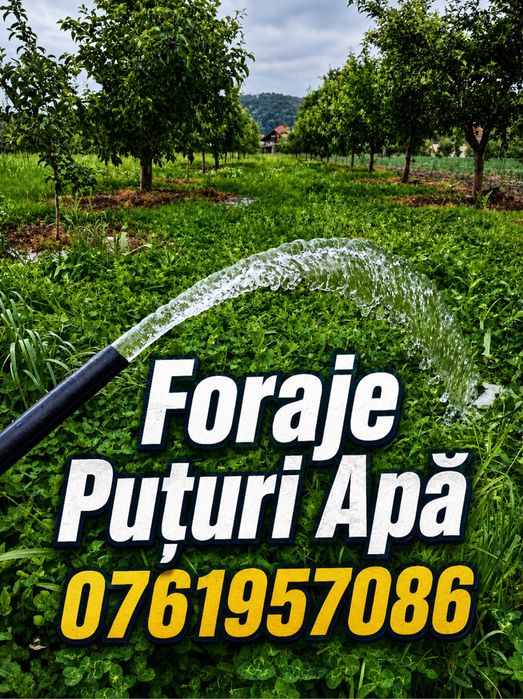 Foraje Puțuri Apă Corbeanca