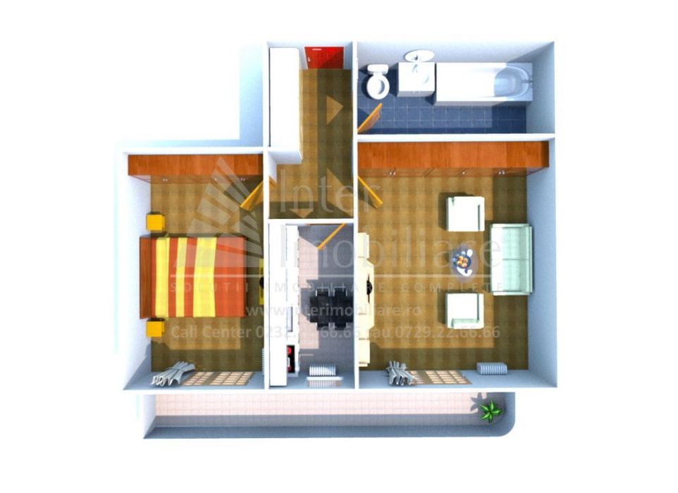 Apartament 2 camere Galata - Arcadia Cod:154169