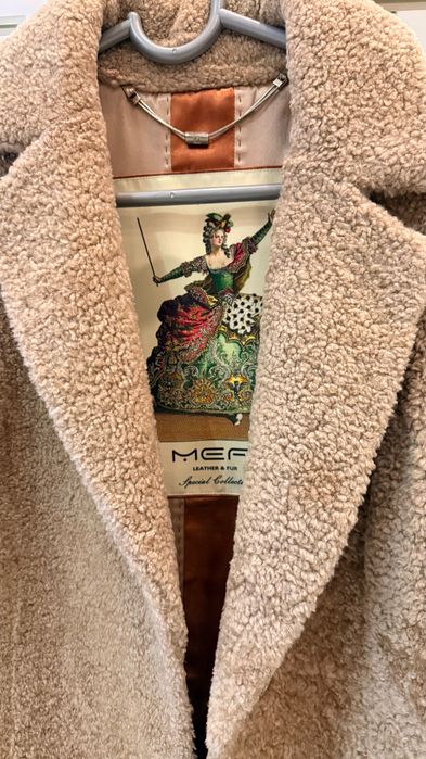 Дубленка цвета Camel под MaxMara