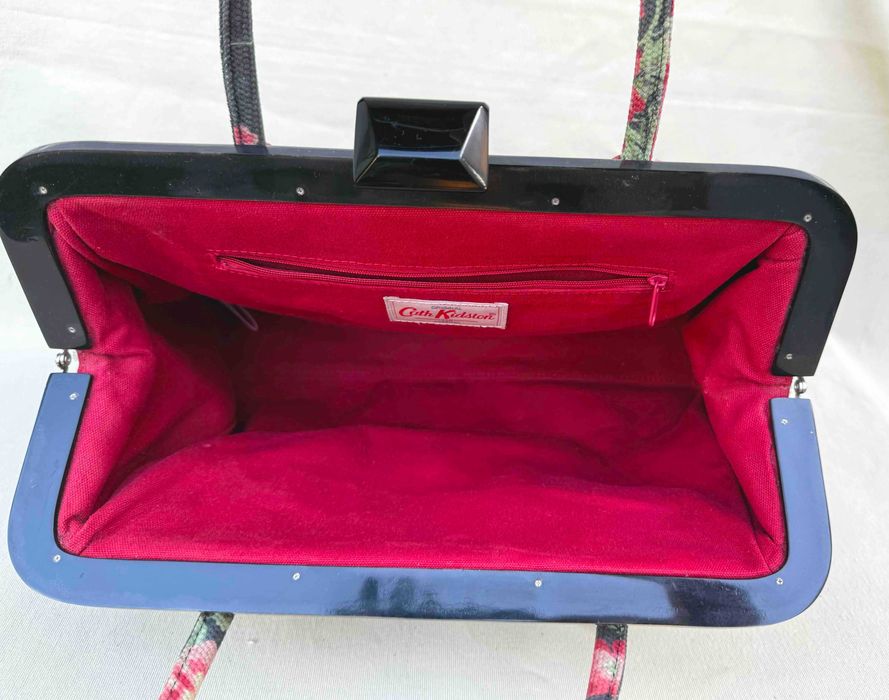 Cath Kidston Superba Geanta Floral Print Handbag Original UK