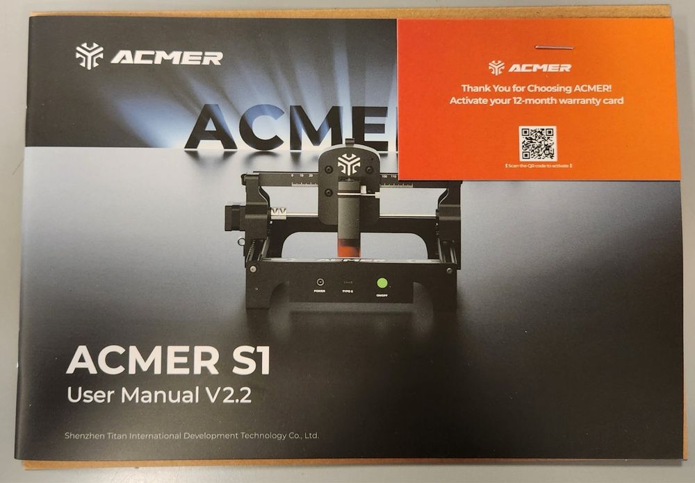 ACMER S1, 6000mW лазерен гравьор