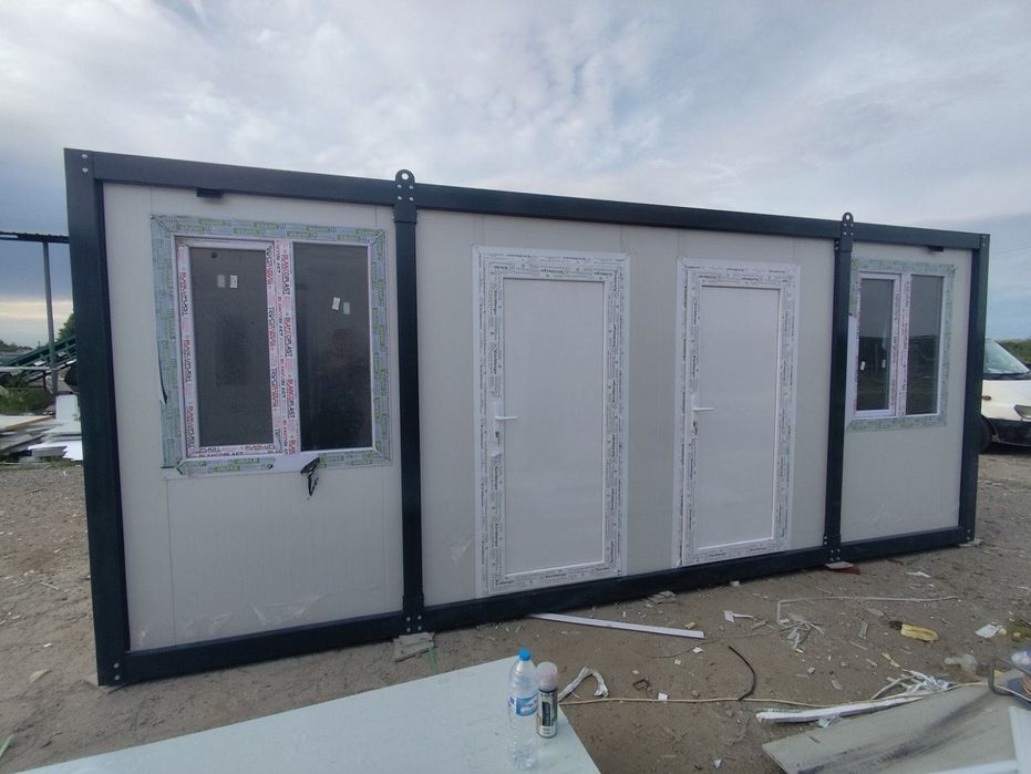 Промо жилищни контейнери 33кв.м вила павилион бунгало сглобяема къща