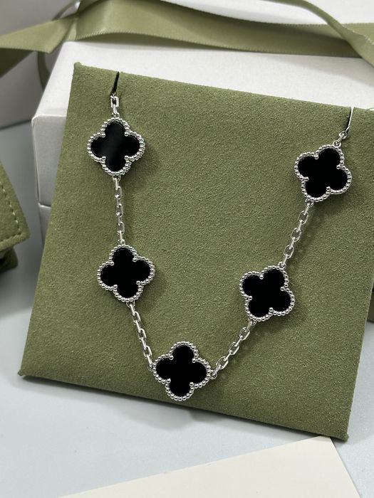 Brățară Van Cleef & Arpels 5 motifs White Gold 750 Onyx