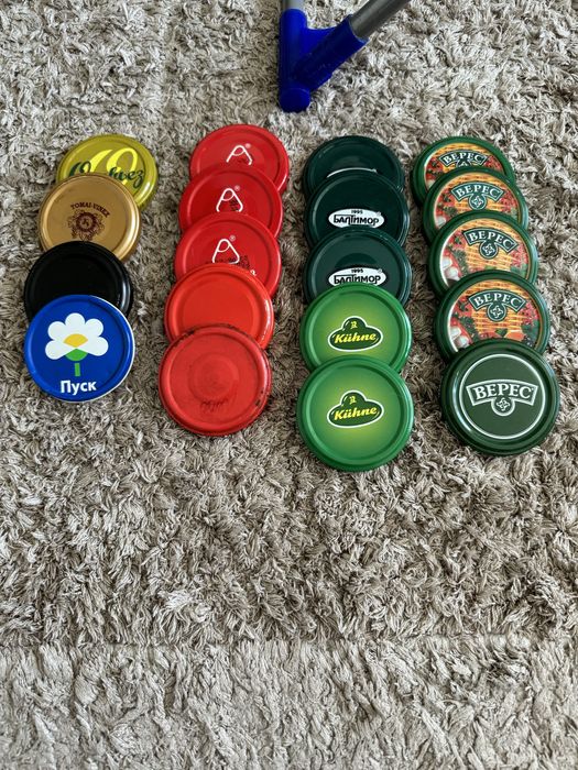 Крышки металлические закручивающиеся