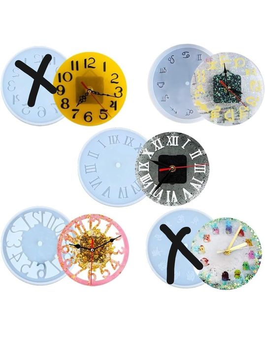 Matrite silicon ceasuri semiluna veverit pisica cal iepuras unicor