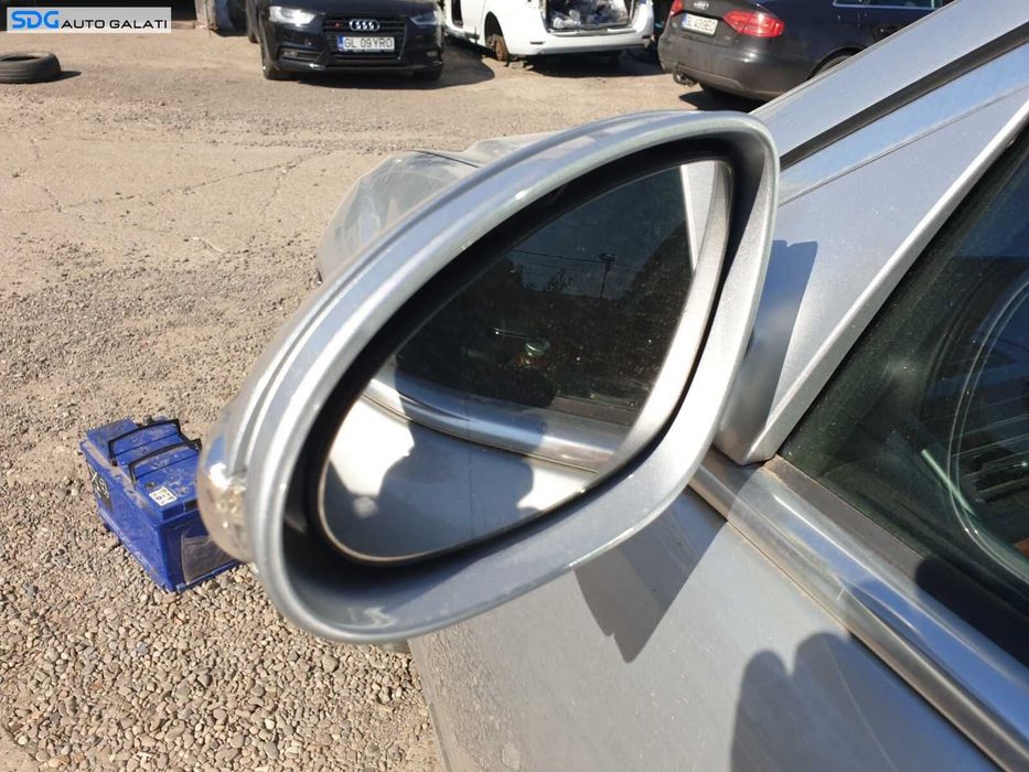 Oglinda Stanga Electrica cu Pliere Rabatare Mercedes Clasa S Class W221 S320 2005 - 2009 Culoare C775 [C0300]