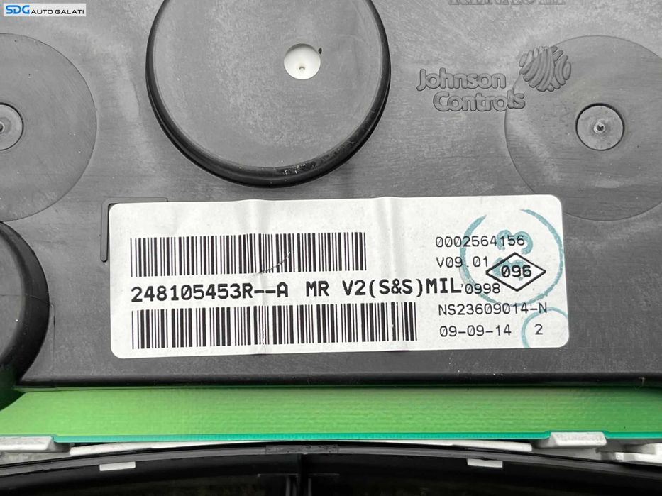 Ceas Ceasuri Cluster Instrumente Bord Dacia Logan 2 1.5 DCI 2012 - 2018 Cod 248105453R 248105453 [C4521]