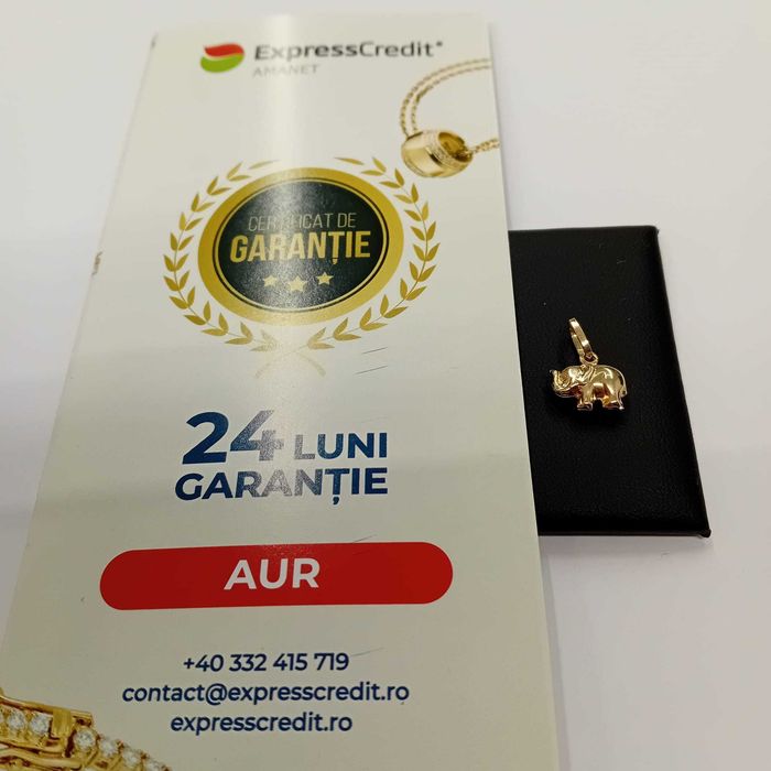 Medalion aur 14k 0.73g (ag49 Esplanada b.9525)