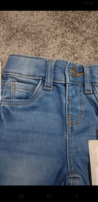 Blugi bebe skinny mar 6/9 luni