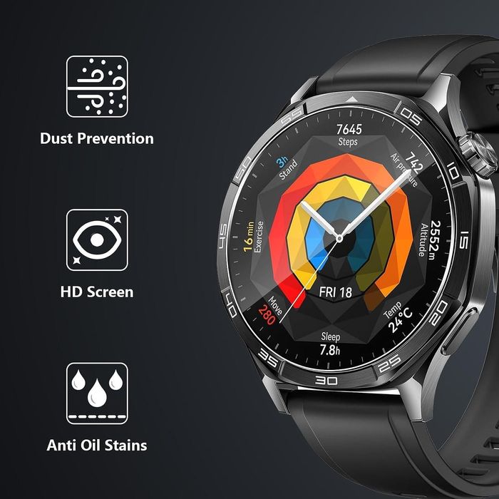 Стъклен Протектор за Часовник Huawei Watch GT5 46mm