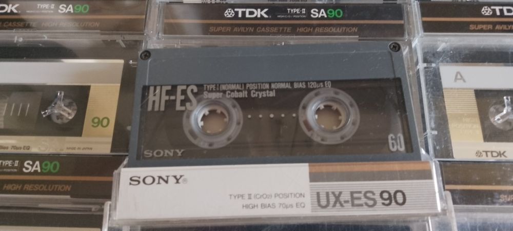 Lot casete audio TDK SA 90
