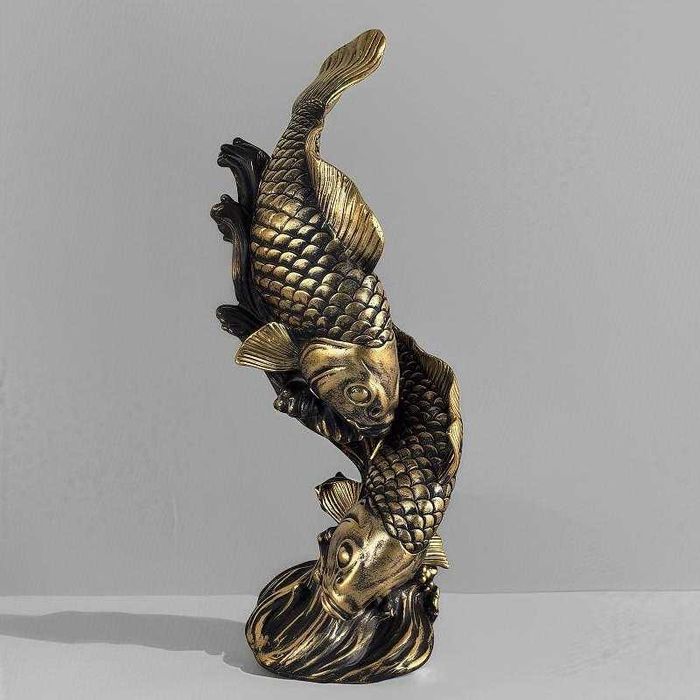 НОВА Статуетка Риби - Фигура за Декорация Риба - 40см