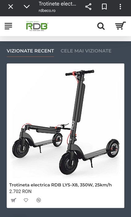 Vand trotineta electrica sau schimb cu atv/motocultor