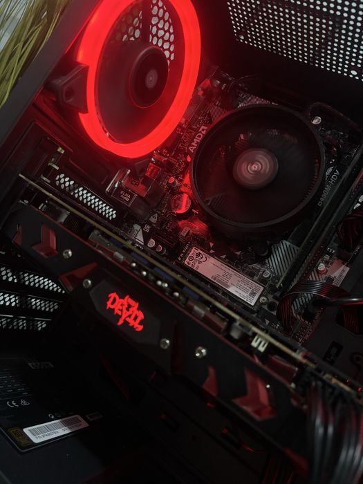 Геймърски компютър Ryzen 3600/RX580 8GB/16 Ram/768GB ssd/650W Bronze
