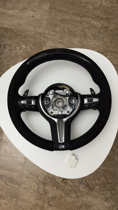 Volan BMW M competition M3 M4 Led alcantara seria 1 2 3 4 X1 X2 X3 x4