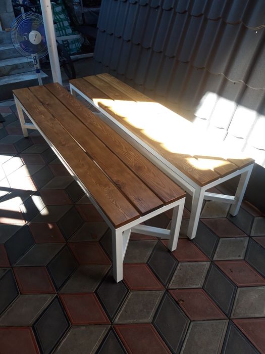 Столы, лавочки, стулья LOFT.