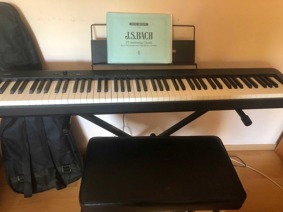 Casio CDP-S100 + pedală + alimentator + scaun