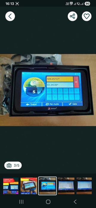 GPS 7 camion autocar FULL EUROPA + UK + TURCIA + GRECIA 2026