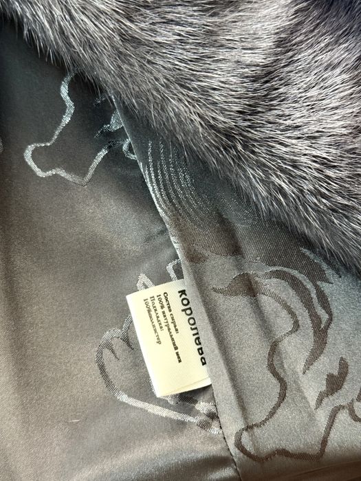 Норковая новая шуба