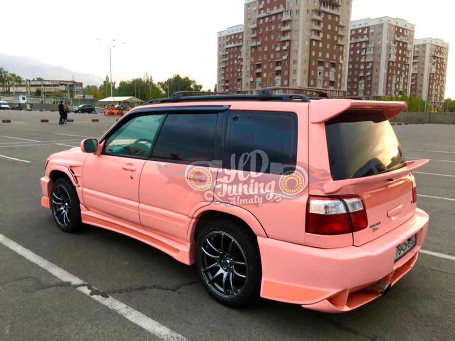 Бампер задний ChargeSpeed со сплиттером Subaru Forester SF