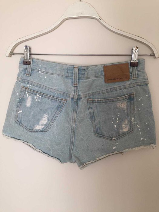 Дамски Къси Дънкови Панталонки XS/S/M 10eu