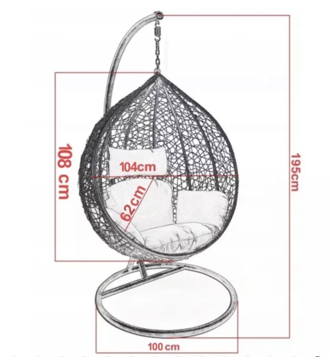 Scaun agatat - scaun suspendat - comfortabil