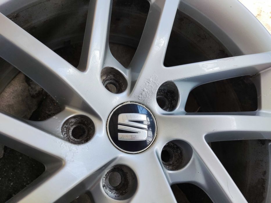 Skoda Seat VW 17 цола 5х112 оригинални алуминиеви лети джанти Сеат 5x112