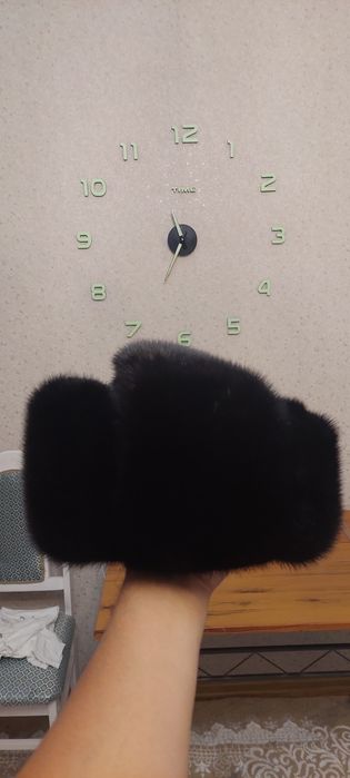 Норковая шапка новая