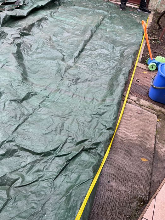 Prelată piscina, copertină